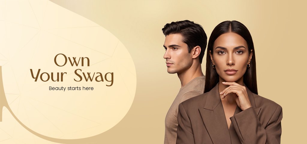 Own Your Swag — For Her & For Him luxury unisex salon showcase at S For Swag Kochi